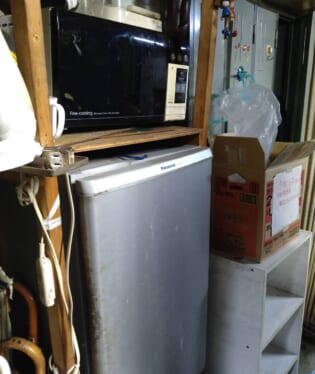 大阪府大阪市西区 D様の不用品回収作業前のご自宅の写真