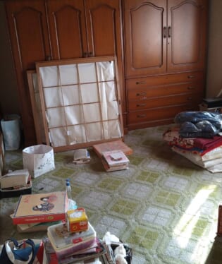 大阪府交野市 R様の不用品回収作業前のご自宅の写真