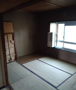 大阪府松原市 F様の不用品回収作業後のご自宅の写真