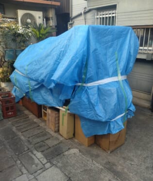 大阪府豊中市 D様の不用品回収作業前のご自宅の写真