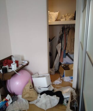 京都府与謝郡与謝野町 T様の不用品回収作業前のご自宅の写真