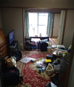 大阪府堺市 E様の不用品回収作業前のご自宅の写真