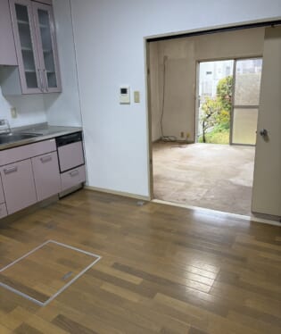 奈良県奈良市 E様の不用品回収作業後のご自宅の写真