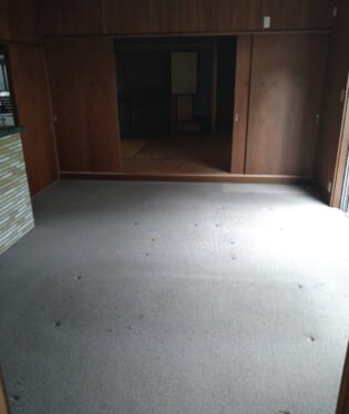 大阪府堺市 Z様の不用品回収作業後のご自宅の写真