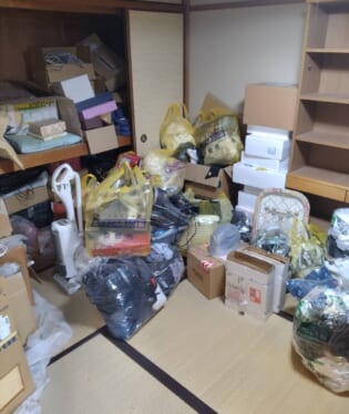 京都府京都市山科区 D様の不用品回収作業前のご自宅の写真