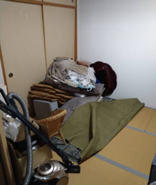 大阪府枚方市 E様の不用品回収作業前のご自宅の写真