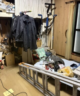 大阪府摂津市 A様の不用品回収作業前のご自宅の写真