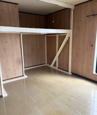 大阪府摂津市 A様の不用品回収作業後のご自宅の写真