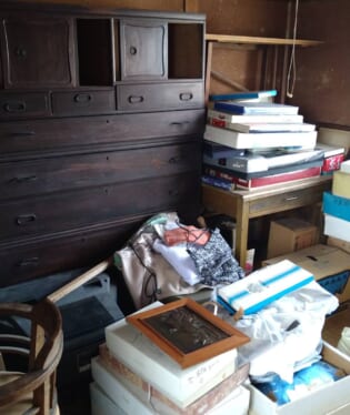 奈良県奈良市 D様の不用品回収作業前のご自宅の写真
