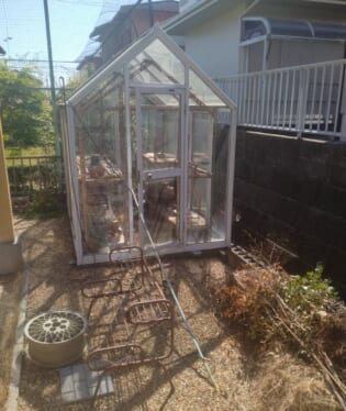 奈良県香芝市 H様の不用品回収作業前のご自宅の写真