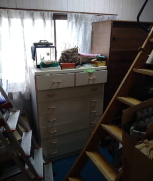 大阪府豊中市 K様の不用品回収作業前のご自宅の写真