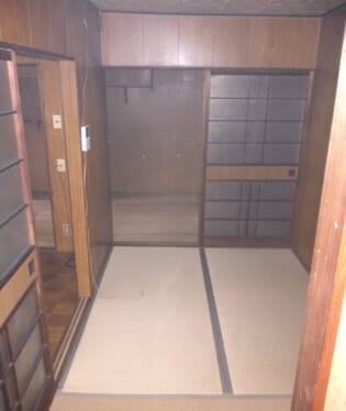 大阪府吹田市 T様の不用品回収作業後のご自宅の写真