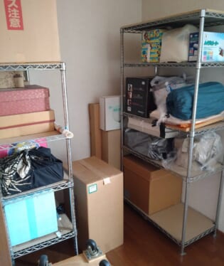 大阪府松原市 D様の不用品回収作業前のご自宅の写真