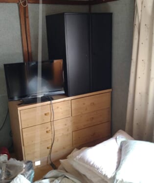 大阪府東大阪市 F様の不用品回収作業前のご自宅の写真