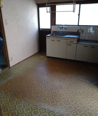 大阪府枚方市 I様の不用品回収作業後のご自宅の写真