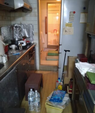 京都府宇治市 M様の遺品整理作業前のご自宅の写真