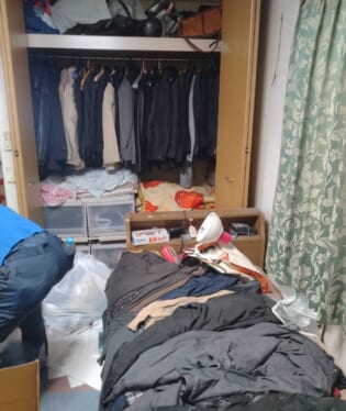 大阪府八尾市 N様の不用品回収作業前のご自宅の写真