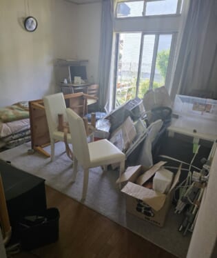 奈良県奈良市 S様の不用品回収作業前のご自宅の写真
