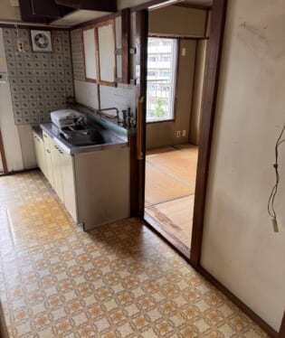 大阪府大阪市港区 U様の不用品回収作業後のご自宅の写真