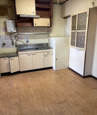 京都市南区 F様の不用品回収作業後のご自宅の写真