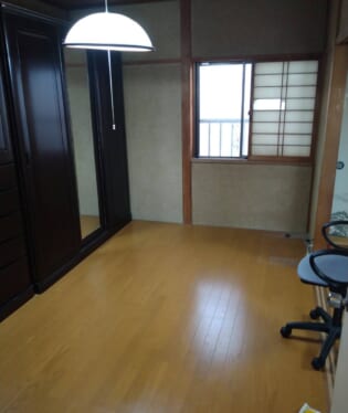 京都府城陽市 B様の不用品回収作業後のご自宅の写真