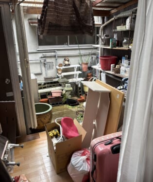 京都市伏見区 D様の不用品回収作業前のご自宅の写真