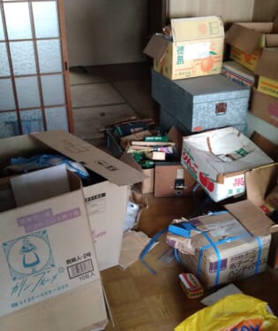 京都市伏見区 I様の不用品回収作業前のご自宅の写真