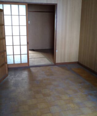 京都市伏見区 I様の不用品回収作業後のご自宅の写真
