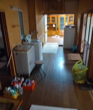 京都府木津川市 J様の不用品回収作業前のご自宅の写真