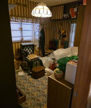 大阪府箕面市 R様の不用品回収作業前のご自宅の写真