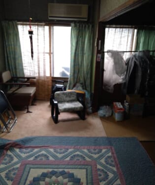 大阪市生野区 S様の不用品回収作業前のご自宅の写真