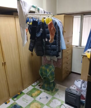 大阪府大阪市城東区 Y様の不用品回収作業前のご自宅の写真