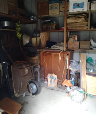 奈良県橿原市 Z様の不用品回収作業前のご自宅の写真