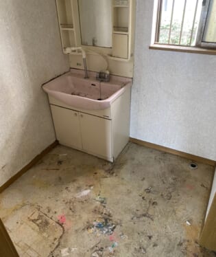 大阪 R様のゴミ屋敷片付け後のご自宅の写真