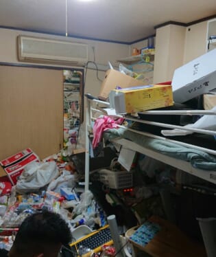 大阪 H様の不用品回収作業前のご自宅の写真