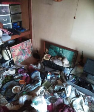 大阪 G様の不用品回収作業前のご自宅の写真