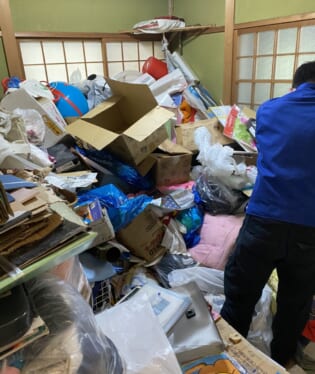 奈良 S様の不用品回収作業前のご自宅の写真