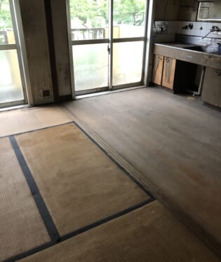 奈良 T様の不用品回収作業後のご自宅の写真