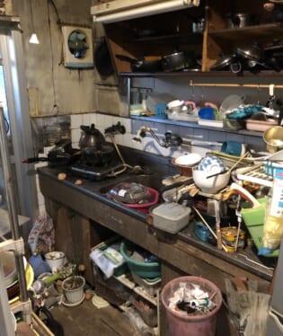 奈良 T様の不用品回収作業前のご自宅の写真