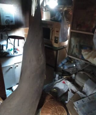 大阪 F様の不用品回収作業前のご自宅の写真