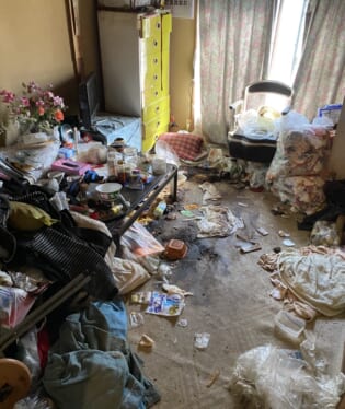 大阪 A様の不用品回収作業前のご自宅の写真