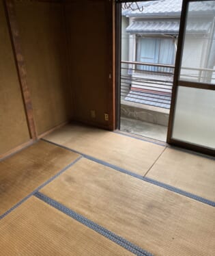 大阪 A様の不用品回収作業後のご自宅の写真