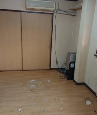 大阪 H様の不用品回収作業後のご自宅の写真