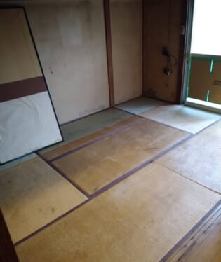 大阪 W様の特殊清掃作業後のご自宅の写真