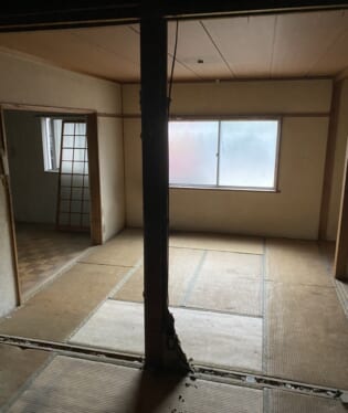 大阪 D様のゴミ屋敷片付け後のご自宅の写真