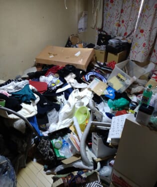 大阪 D様の不用品回収作業前のご自宅の写真