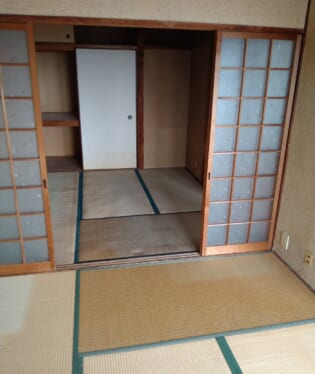 京都府与謝郡与謝野町 U様の遺品整理作業後のご自宅の写真