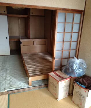 京都府与謝郡与謝野町 U様の遺品整理作業前のご自宅の写真