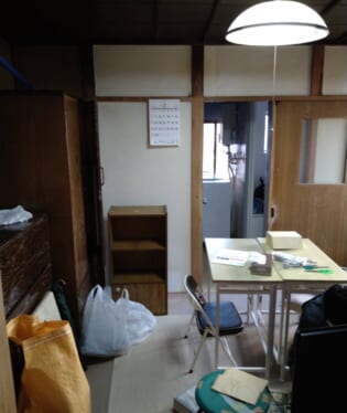 京都府宮津市 B様の遺品整理作業前のご自宅の写真