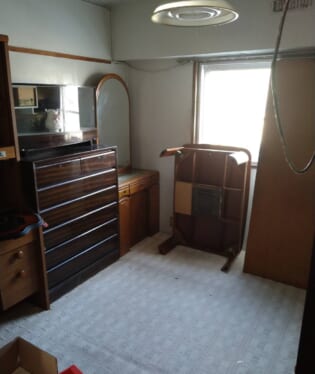 京都府京都市下京区 E様の遺品整理作業前のご自宅の写真
